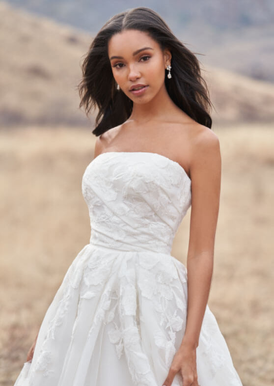 Photo of Model wearing a bridal collection dress