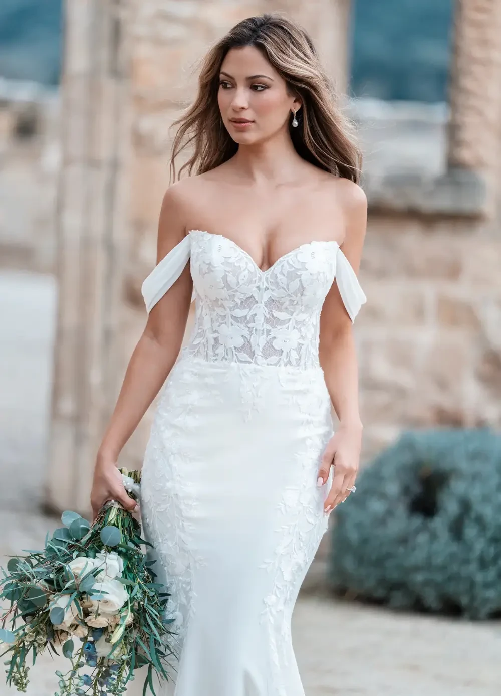 Photo of Model wearing a Morilee Bridal Gown