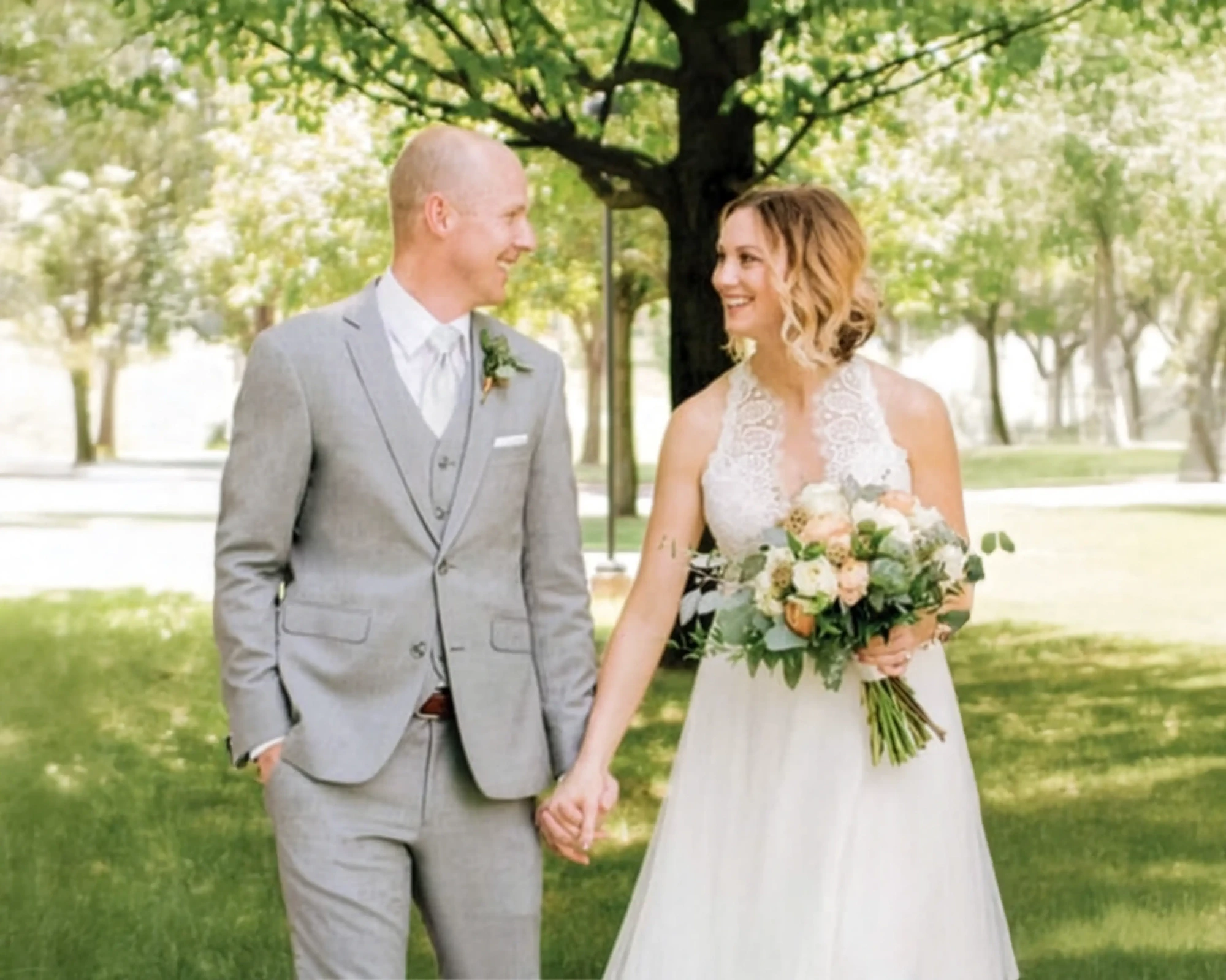Photo of Brides & Grooms Real Bride and Groom