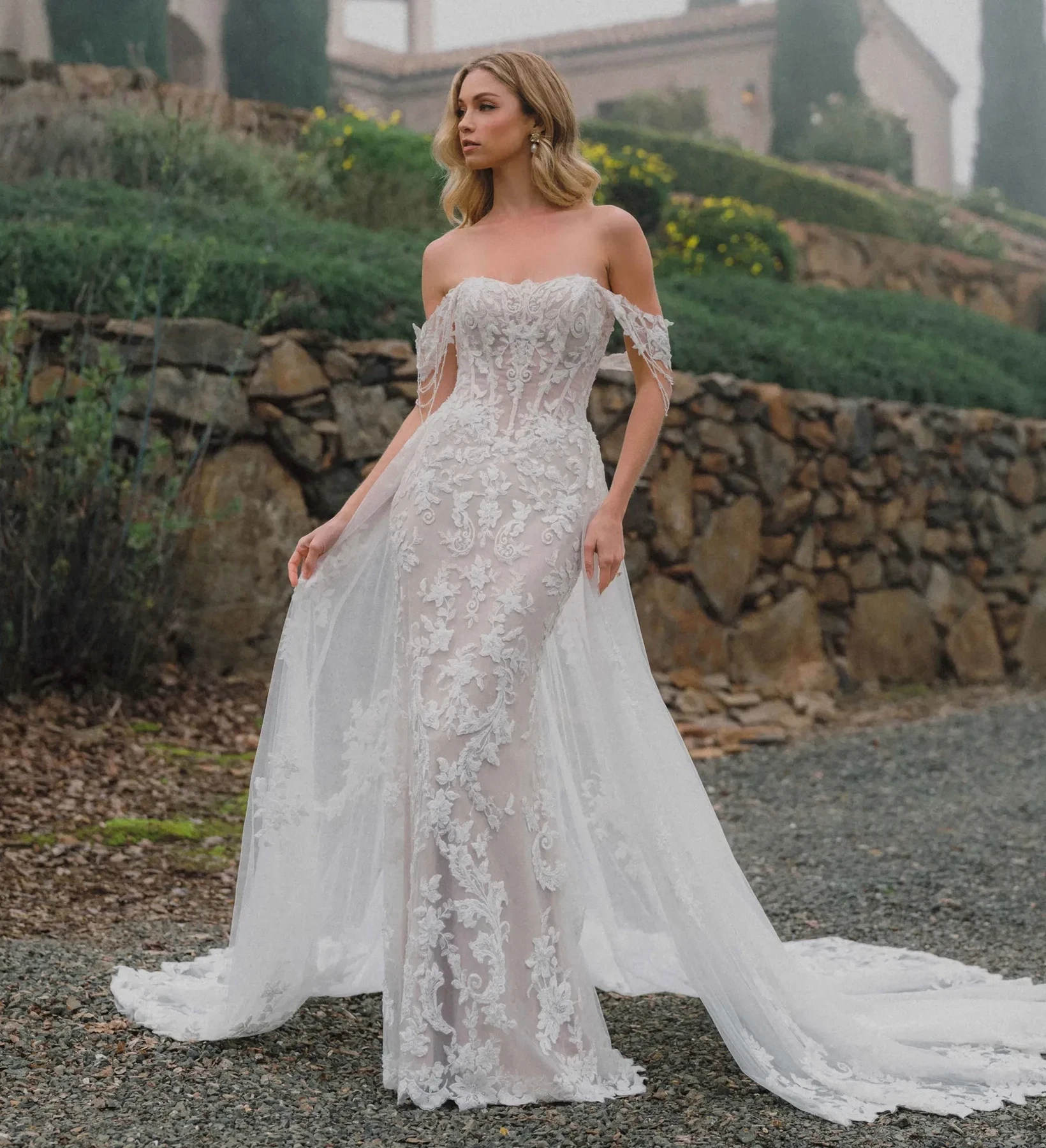 Photo of Model wearing a Morilee Bridal Gown