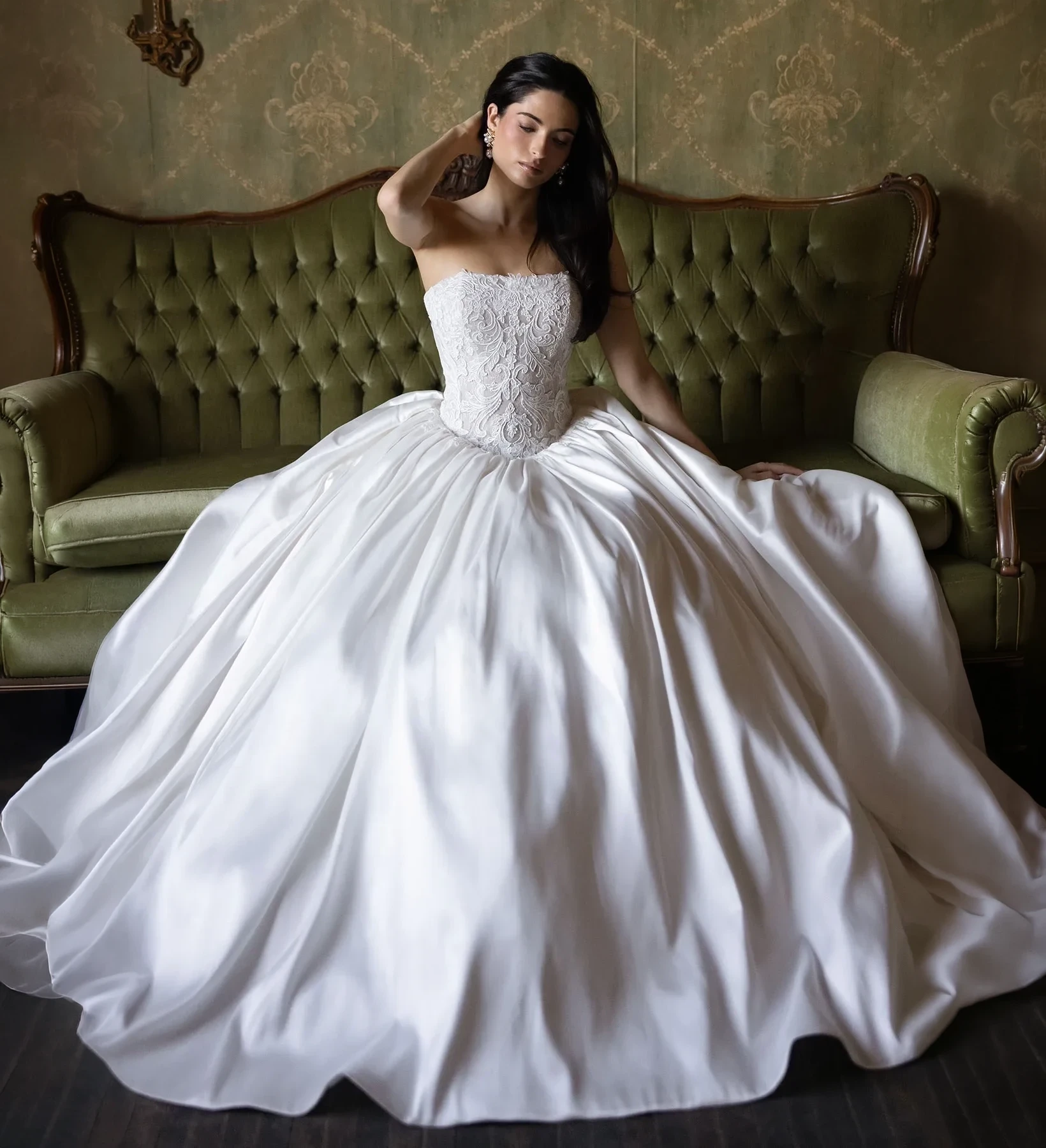 Photo of Model wearing a Bridal Gown  by Essense of Australia