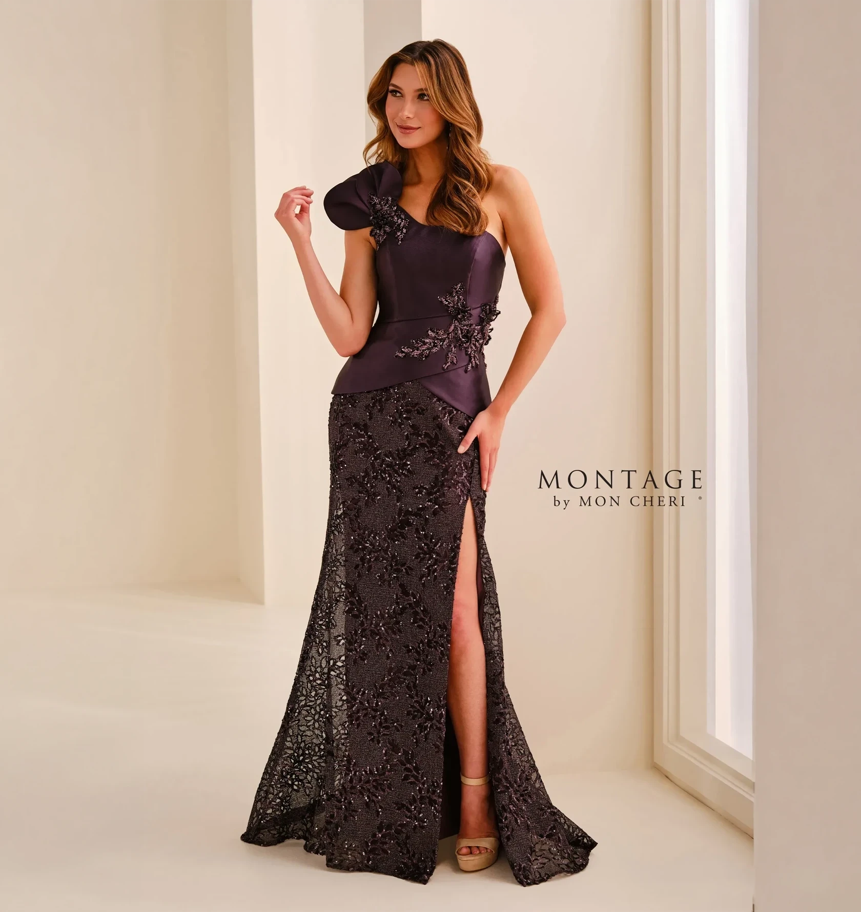 Photo of Model wearing a mothers collection dress